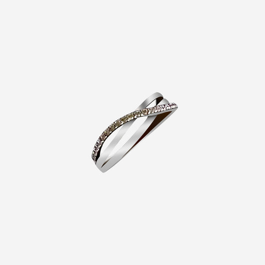 Eternal Twist Ring with Lab Grown Diamond