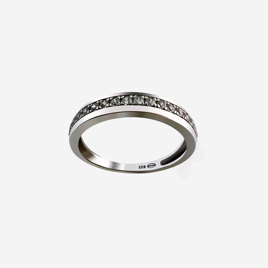 Timeless Band Ring with Lab Grown Diamond