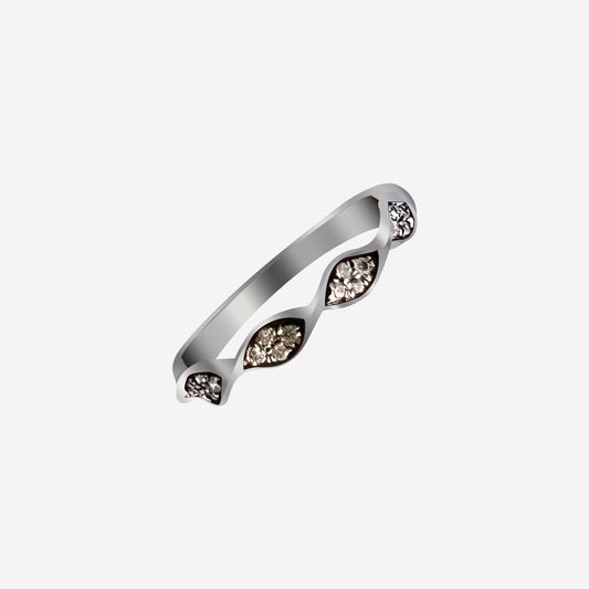 Dewdrop Ring with Lab Grown Diamond